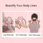 4-Wheel U-Shape Massage Roller – Arm, Leg & Neck Fitness Tool - Image 9