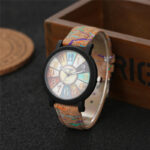 Vintage Leather Women’s Quartz Watch – Casual Gift Clock - Image 3