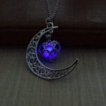 Glowing Pendant Necklace – Silver Plated Chain Jewelry - Image 9