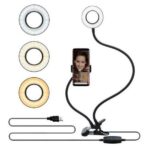 Adjustable LED Ring Light for Selfie, Makeup & Live Streaming