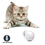 Electronic LED Laser Cat Toy – Rolling Ball for Fun & Play - Image 8