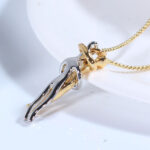 Simple Clavicle Chain Necklace – Valentine's Day Gift for Couples - Image 2