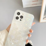 Laser Love Silicone Phone Case – Colorful Double-Sided Design