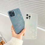 Laser Love Silicone Phone Case – Colorful Double-Sided Design - Image 2
