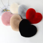 Love Plush Shoulder Bag for Women with Chain Strap - Image 6