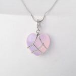 Fashion Moonstone Necklace – Cartoon Princess Jewelry for Girls - Image 8