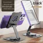 Adjustable 360° Desk Stand for Phone & Tablet – Metal Holder - Image 6