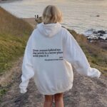 “Dear Person Behind Me” Inspirational Plush Hoodie - Image 3