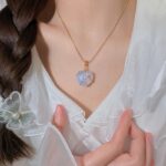 Fashion Moonstone Necklace – Cartoon Princess Jewelry for Girls - Image 5