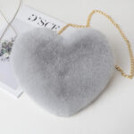 Love Plush Shoulder Bag for Women with Chain Strap - Image 10