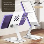 Adjustable 360° Desk Stand for Phone & Tablet – Metal Holder - Image 2