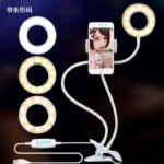 8cm Adjustable LED Ring Light for Selfie, Makeup & Live Streaming - Image 3