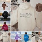 “Dear Person Behind Me” Inspirational Plush Hoodie