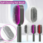 Self-Cleaning Hairbrush – Anti-Static & Airbag Massage for Hair Loss