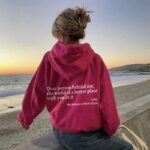 “Dear Person Behind Me” Inspirational Plush Hoodie - Image 4