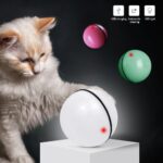 Electronic LED Laser Cat Toy – Rolling Ball for Fun & Play