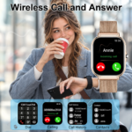 New Smartwatch – Message Alerts, Call Answering & Fitness Monitoring - Image 2