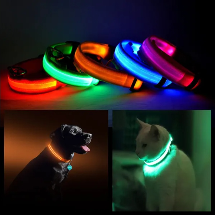00a0730e-1336-413a-8115-fc150d356f04.jpg LED Pet Safety Halo Collar - Image 1