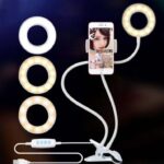 Adjustable LED Ring Light for Selfie, Makeup & Live Streaming - Image 3