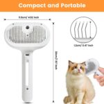 3-in-1 Pet Steam Grooming Brush - Image 2