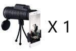 Monocular Zoom Telescope – Tripod, Phone Clip & Built-In Compass - Image 7