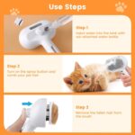 3-in-1 Pet Steam Grooming Brush - Image 7