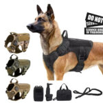 Luxury Nylon Dog Harness & Leash Set – Camouflage
