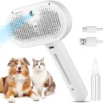 3-in-1 Pet Steam Grooming Brush