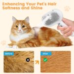 3-in-1 Pet Steam Grooming Brush - Image 5