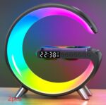 G-Shaped LED Lamp – Bluetooth Speaker & Wireless Charger - Image 3