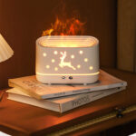Elk Flame Effect Humidifier and LED Ambient Lamp - Image 4