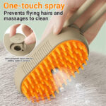3 in 1 electric spray massage cat steam brush - Image 3