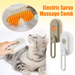 3 in 1 electric spray massage cat steam brush