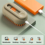 3 in 1 electric spray massage cat steam brush - Image 9