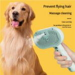 Self-Cleaning Steam Pet Brush with Silicone Bristles - Image 10